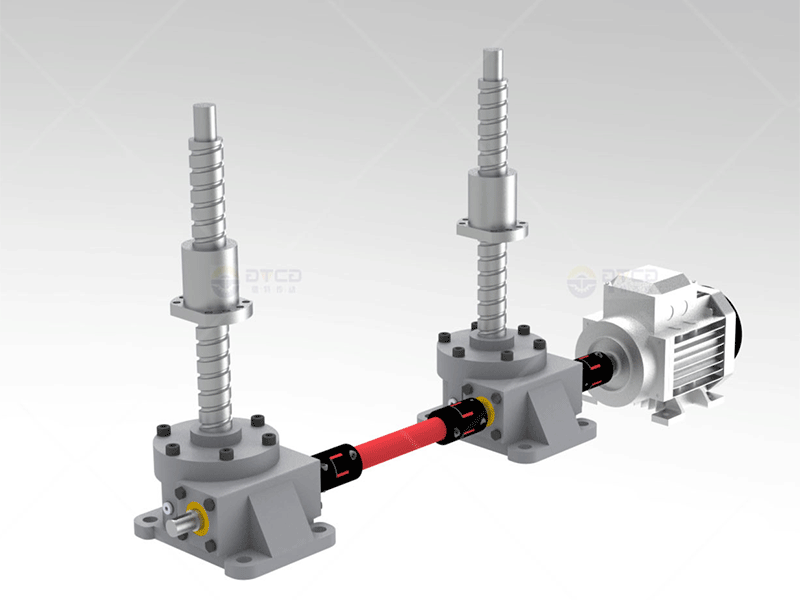 JWB螺母移动-两台联动